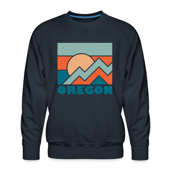 Premium Oregon Sweatshirt - Men's Sweatshirt - navy