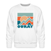 Premium Ouray Sweatshirt - Men's Colorado Sweatshirt - white