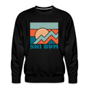 Premium Ski Bum Sweatshirt - Men's Sweatshirt - black