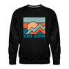 Premium Ski Bum Sweatshirt - Men's Sweatshirt - black