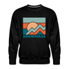 Premium Snowmass Sweatshirt - Men's Colorado Sweatshirt - black