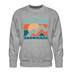 Premium Snowmass Sweatshirt - Men's Colorado Sweatshirt - heather grey