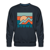 Premium Stowe Sweatshirt - Men's Vermont Sweatshirt - navy
