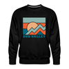 Premium Sun Valley Sweatshirt - Men's Idaho Sweatshirt - black
