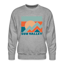 Premium Sun Valley Sweatshirt - Men's Idaho Sweatshirt - heather grey