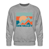 Premium Sun Valley Sweatshirt - Men's Idaho Sweatshirt - heather grey