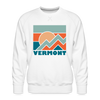 Premium Vermont Sweatshirt - Men's Sweatshirt - white