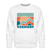 Premium Vermont Sweatshirt - Men's Sweatshirt - white