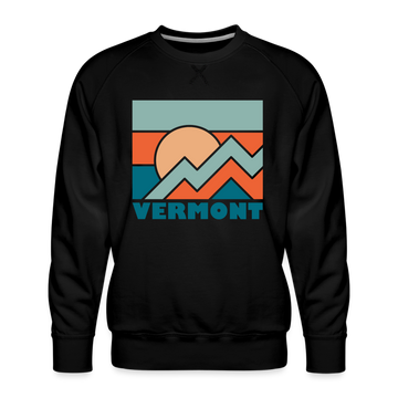 Premium Vermont Sweatshirt - Men's Sweatshirt - black