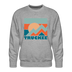 Premium Truckee Sweatshirt - Men's California Sweatshirt - heather grey