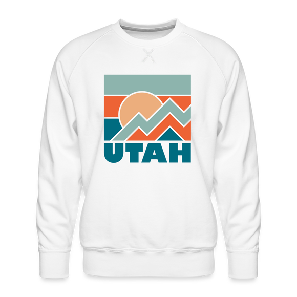 Premium Utah Sweatshirt - Men's Sweatshirt - white