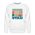 Premium Utah Sweatshirt - Men's Sweatshirt - white
