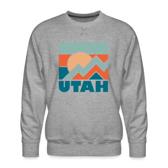 Premium Utah Sweatshirt - Men's Sweatshirt - heather grey