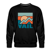 Premium Vail Sweatshirt - Men's Colorado Sweatshirt - black