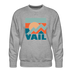 Premium Vail Sweatshirt - Men's Colorado Sweatshirt - heather grey