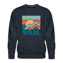 Premium Vail Sweatshirt - Men's Colorado Sweatshirt - navy