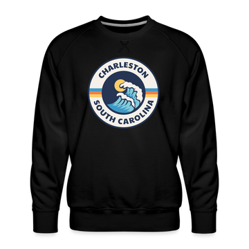 Premium Charleston Sweatshirt - Men's South Carolina Sweatshirt - black