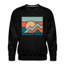 Premium Winter Park Sweatshirt - Men's Colorado Sweatshirt - black