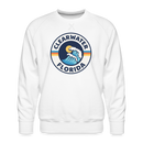 Premium Clearwater Sweatshirt - Men's Florida Sweatshirt - white