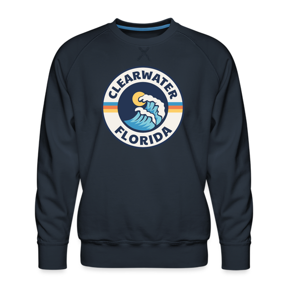 Premium Clearwater Sweatshirt - Men's Florida Sweatshirt - navy