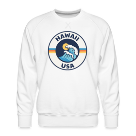 Premium Hawaii Sweatshirt - Men's Sweatshirt - white