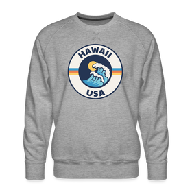 Premium Hawaii Sweatshirt - Men's Sweatshirt - heather grey