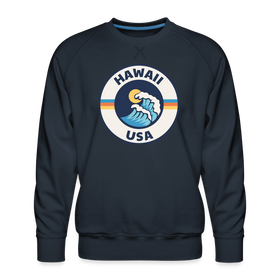 Premium Hawaii Sweatshirt - Men's Sweatshirt - navy
