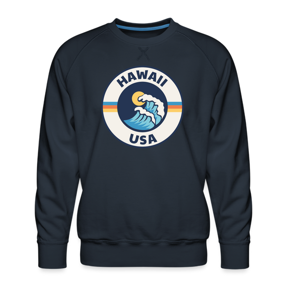 Premium Hawaii Sweatshirt - Men's Sweatshirt - navy
