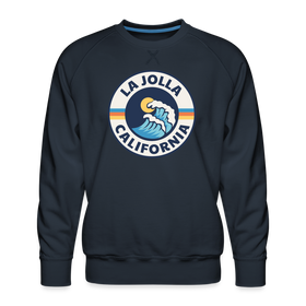 Premium La Jolla Sweatshirt - Men's California Sweatshirt - navy