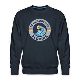 Premium Longboat Key Sweatshirt - Men's Florida Sweatshirt - navy