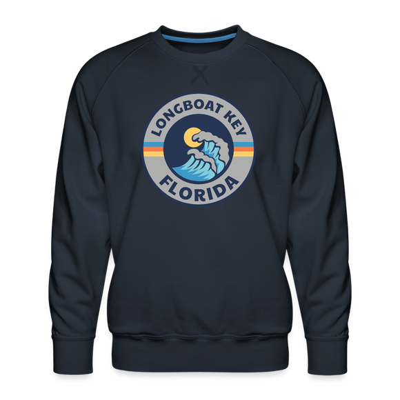 Premium Longboat Key Sweatshirt - Men's Florida Sweatshirt - navy
