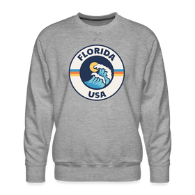 Premium Florida Sweatshirt - Men's Sweatshirt - heather grey