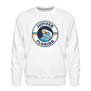 Premium Jupiter Sweatshirt - Men's Florida Sweatshirt - white