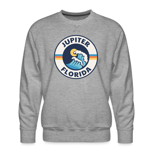 Premium Jupiter Sweatshirt - Men's Florida Sweatshirt - heather grey