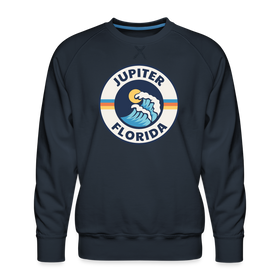 Premium Jupiter Sweatshirt - Men's Florida Sweatshirt - navy