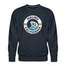 Premium Malibu Sweatshirt - Men's California Sweatshirt - navy