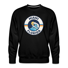 Premium Miami Sweatshirt - Men's Florida Sweatshirt - black