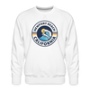 Premium Newport Beach Sweatshirt - Men's California Sweatshirt - white