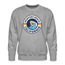 Premium Newport Beach Sweatshirt - Men's California Sweatshirt - heather grey