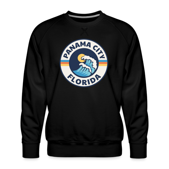Premium Panama City Sweatshirt - Men's Florida Sweatshirt - black
