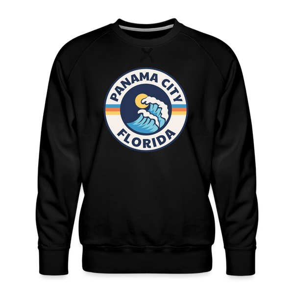 Premium Panama City Sweatshirt - Men's Florida Sweatshirt - black