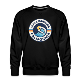 Premium Santa Barbara Sweatshirt - Men's California Sweatshirt - black