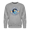 Premium Santa Monica Sweatshirt - Men's California Sweatshirt - heather grey
