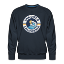 Premium San Diego Sweatshirt - Men's California Sweatshirt - navy