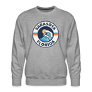 Premium Sarasota Sweatshirt - Men's Florida Sweatshirt - heather grey