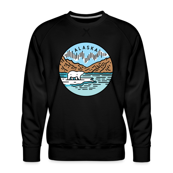 Premium Alaska Sweatshirt - Men's Sweatshirt - black