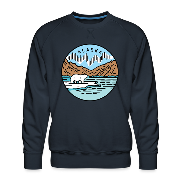 Premium Alaska Sweatshirt - Men's Sweatshirt - navy