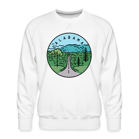 Premium Alabama Sweatshirt - Men's Sweatshirt - white