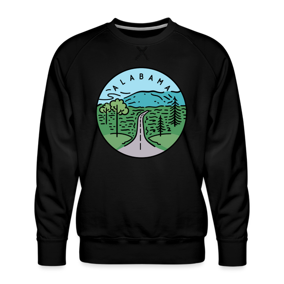 Premium Alabama Sweatshirt - Men's Sweatshirt - black
