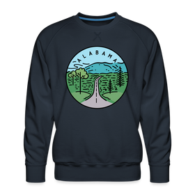 Premium Alabama Sweatshirt - Men's Sweatshirt - navy